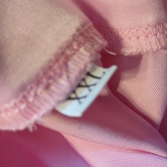 Pink Ladies Grease Movie Halloween Costume Set Plus Size XXL Satin Jacket Set - Picture 6 of 6